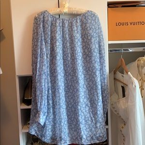 Urban Outfitters Dainty Floral Chiffon Dress